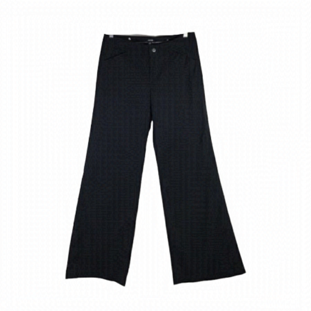 Jacob Black Flat Front Wide Leg Pants 8 NWT - Picture 1 of 9